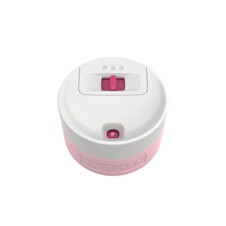 Термокружка 500 мл сталева Kambukka Etna Grip, вакуумна (рожевий/малиновий)