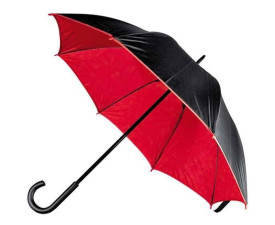 Парасоля-тростина механічна Macma MC Twocolor (чорний/червоний)
