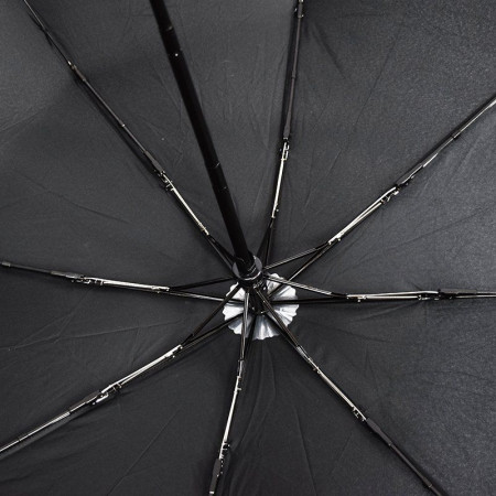 Парасоля складана автоматична Line Art Light, з підсвічуванням (чорний)