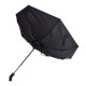 Парасоля складана автоматична Line Art Light, з підсвічуванням (чорний)