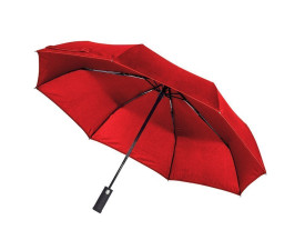 Парасоля складана автоматична Line Art Light, з підсвічуванням (червоний)