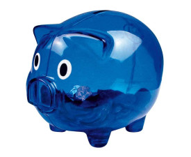 Скарбничка Macma Piggy (синій)