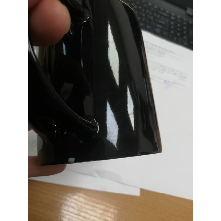 Кружка 300 мл керамічна з ложкою Macma