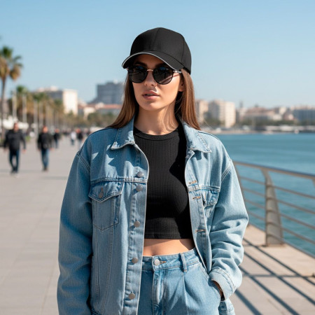 Кепка Nikibo Force Sandwich (чорний/білий)