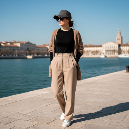 Кепка Nikibo Force Sandwich (темно-сірий/білий)