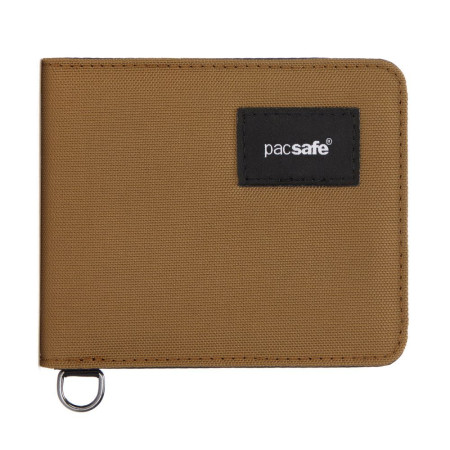 Гаманець антизлодій Pacsafe RFIDsafe bifold (коричневий)