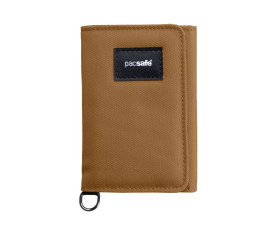 Гаманець антизлодій Pacsafe RFIDsafe trifold (коричневий) Гаманець антизлодій Pacsafe RFIDsafe trifold (коричневий)