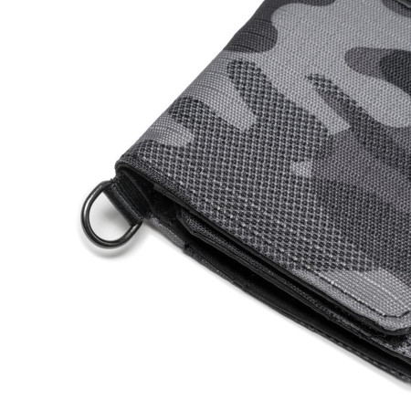 Гаманець антизлодій Pacsafe RFIDsafe trifold (камуфляж сірий)