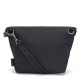 Сумка через плече жіноча антизлодій Pacsafe Citysafe CX Convertible Crossbody (чорний еконіл)