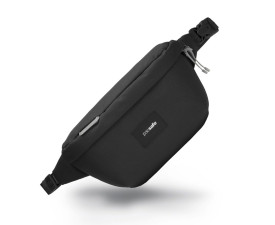 Сумка через плече антизлодій Pacsafe GO Sling (насичений чорний)