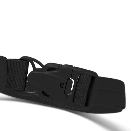 Сумка через плече антизлодій Pacsafe GO Sling (насичений чорний)