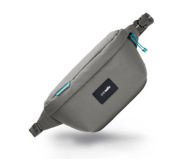 Сумка через плече антизлодій Pacsafe GO Sling (сірий)