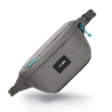 Сумка через плече антизлодій Pacsafe GO Sling (сірий)