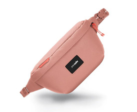 Сумка через плече антизлодій Pacsafe GO Sling (рожевий)