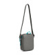 Сумка через плече антизлодій Pacsafe GO Micro Crossbody (сірий/блакитний)