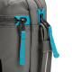 Сумка через плече антизлодій Pacsafe GO Micro Crossbody (сірий/блакитний)