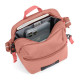 Сумка через плече антизлодій Pacsafe GO Micro Crossbody (рожевий)