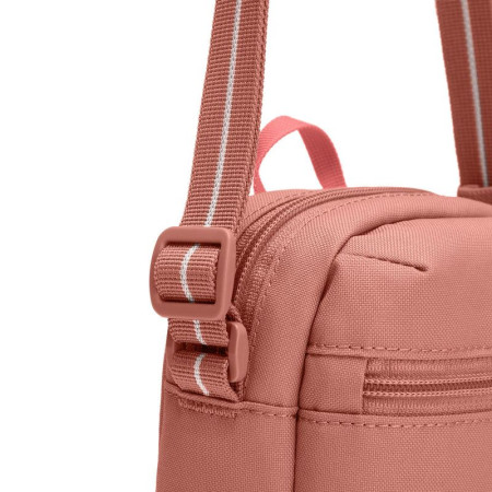 Сумка через плече антизлодій Pacsafe GO Micro Crossbody (рожевий)