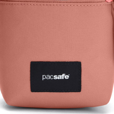 Сумка через плече антизлодій Pacsafe GO Micro Crossbody (рожевий)