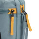 Сумка через плече антизлодій Pacsafe GO Micro Crossbody (свіжий м'ятний/помаранчевий)