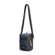 Сумка через плече антизлодій Pacsafe GO Micro Crossbody (темно-синій/жовтий)