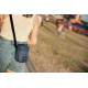 Сумка через плече антизлодій Pacsafe GO Micro Crossbody (темно-синій/жовтий)