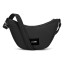 Сумка через плече антизлодій Pacsafe GO Lunar Crossbody (насичений чорний)