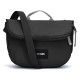 Сумка через плече антизлодій Pacsafe GO Saddle Crossbody (насичений чорний)