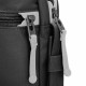 Сумка через плече антизлодій Pacsafe GO Festival Crossbody (насичений чорний)