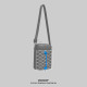 Сумка через плече антизлодій Pacsafe GO Festival Crossbody (насичений чорний)