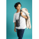 Сумка через плече антизлодій Pacsafe GO Festival Crossbody (насичений чорний)