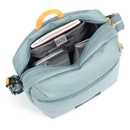 Сумка через плече антизлодій Pacsafe GO Festival Crossbody (свіжий м'ятний)