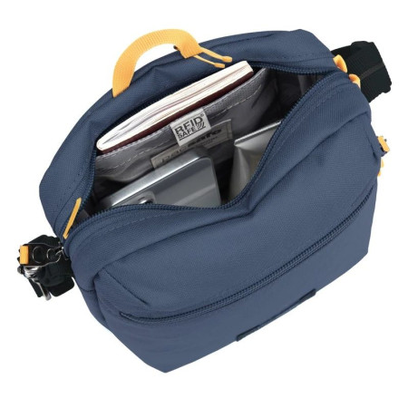 Сумка через плече антизлодій Pacsafe GO Festival Crossbody (темно-синій)