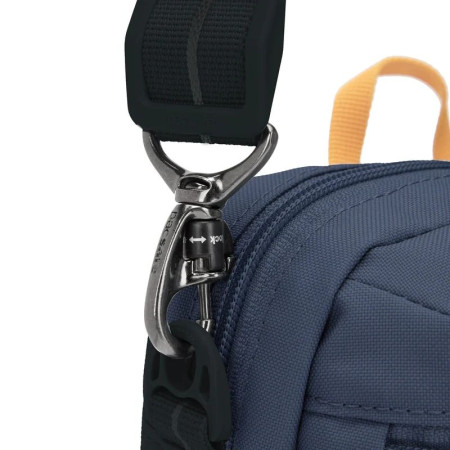 Сумка через плече антизлодій Pacsafe GO Festival Crossbody (темно-синій)
