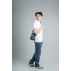 Сумка через плече антизлодій Pacsafe GO Festival Crossbody (темно-синій)
