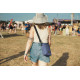 Сумка через плече антизлодій Pacsafe GO Festival Crossbody (темно-синій)