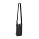 Сумка через плече антизлодій Pacsafe GO Tech Crossbody (насичений чорний)