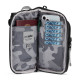 Сумка через плече антизлодій Pacsafe GO Tech Crossbody (насичений чорний)