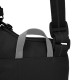 Сумка через плече антизлодій Pacsafe GO Tech Crossbody (насичений чорний)