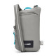 Сумка через плече антизлодій Pacsafe GO Tech Crossbody (сірий/блакитний)