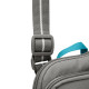 Сумка через плече антизлодій Pacsafe GO Tech Crossbody (сірий/блакитний)