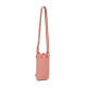 Сумка через плече антизлодій Pacsafe GO Tech Crossbody (рожевий)
