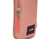 Сумка через плече антизлодій Pacsafe GO Tech Crossbody (рожевий)
