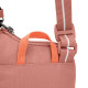 Сумка через плече антизлодій Pacsafe GO Tech Crossbody (рожевий)