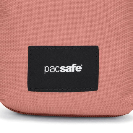 Сумка через плече антизлодій Pacsafe GO Tech Crossbody (рожевий)