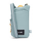 Сумка через плече антизлодій Pacsafe GO Tech Crossbody (свіжий м'ятний/помаранчевий)