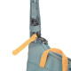 Сумка через плече антизлодій Pacsafe GO Tech Crossbody (свіжий м'ятний/помаранчевий)