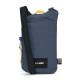 Сумка через плече антизлодій Pacsafe GO Tech Crossbody (темно-синій/жовтий)