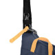 Сумка через плече антизлодій Pacsafe GO Tech Crossbody (темно-синій/жовтий)