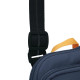 Сумка через плече антизлодій Pacsafe GO Tech Crossbody (темно-синій/жовтий)